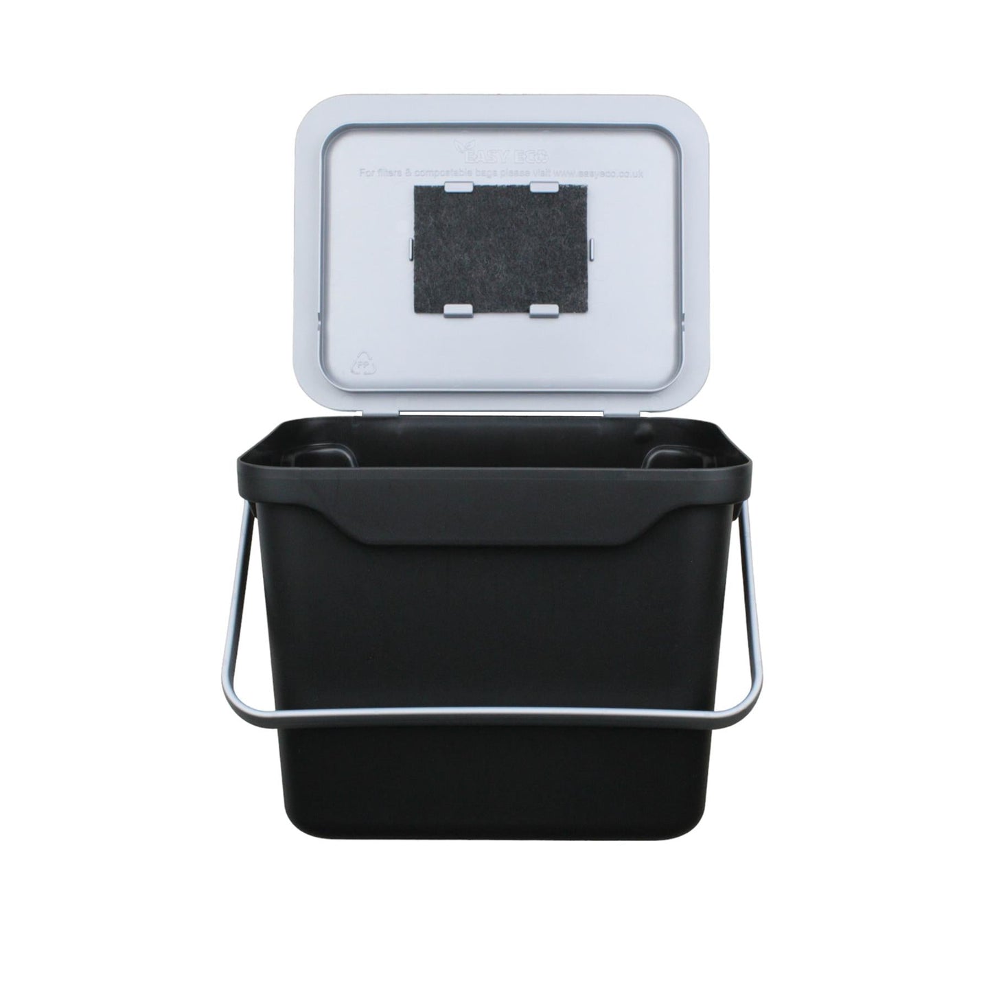 Easy Eco 5L Kitchen Caddy - Black & Silver